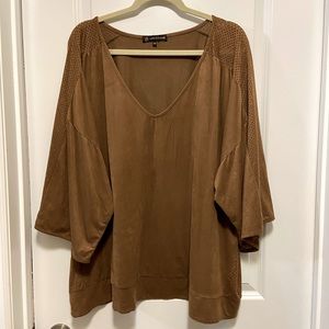Love & Legend Faux Suede Top